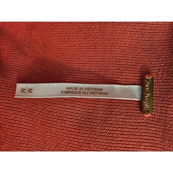 Free People blue/floral Talk About It oversized tunic top. Size M. - Picture 3 of 4